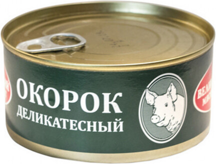 Великолукский мк Окорок деликатесный в с/соку