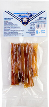 Сом Рыбное дело астраханский соломка вяленая 40 гр
