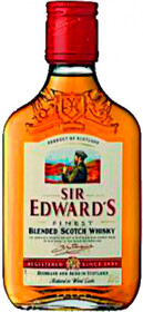 Виски Шотландский Сир Эдвардс 3 Года 40% 0,2л