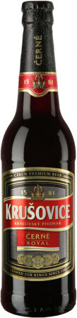 Пиво Krusovice Royal Cerne 4.1% 0.5л