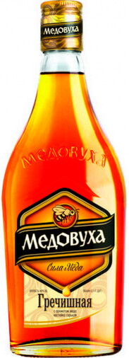 Настойка Горькая Медовуха Гречишная 40% 0,5л