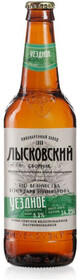 Пиво Лысковский Сборник Уездное светлое фильтрованное 5.3%, 500мл