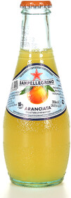 Напиток газированный Aranciata, стеклянная бутылка, Sanpellegrino, 0.2 л, Италия