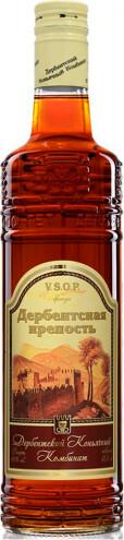 Бренди Дербентская Крепость 40% 0,5л