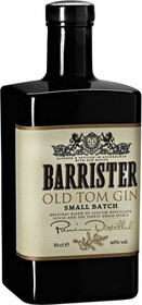 Джин Barrister Old Tom Gin, 0.7 л