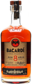 Ром золотой Bacardi Reserva Ocho 8 лет 40 % алк., США, 0,7 л