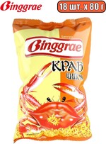 Чипсы Binggrae со вкусом Краба, 80 г