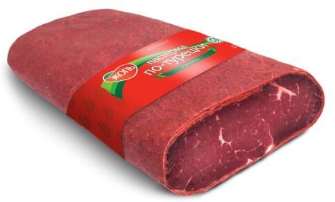 Пастырма из говядины сыровяленая Эколь Халяль ~1 кг