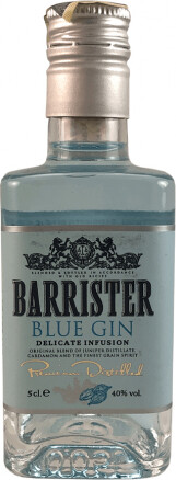 Джин «Barrister Blue Gin», 0.05 л