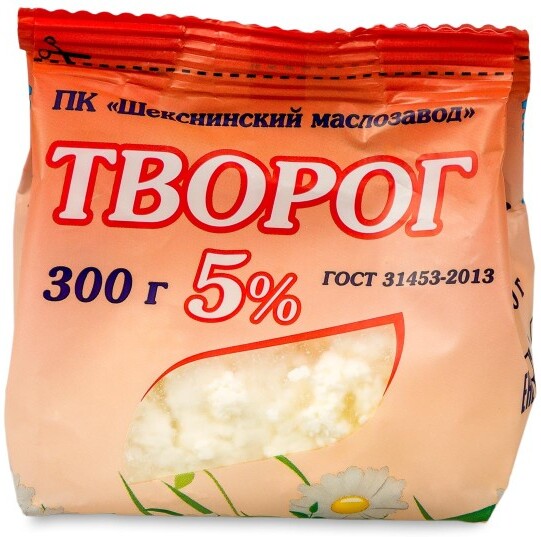 Творог ШМЗ 5%