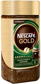 Кофе Nescafe Gold Aroma Intenso сублимированный 170г