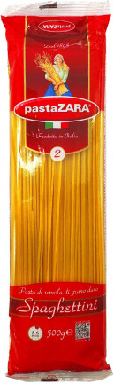 Макаронные изделия Pasta Zara Spaghettini №2