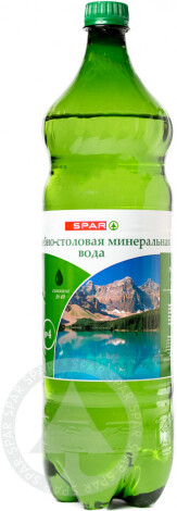 Вода Минеральная SPAR Лечебно-Столовая №17 1,5л