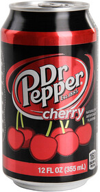 Напиток газированный Dr Pepper Cherry, 0.355 л, США