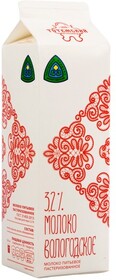 Молоко питьевое пастеризованное 3,2%,  ШМЗ, 1 л., тетра-пак