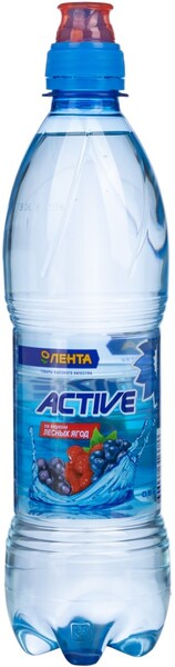 Напиток безалкогольный ЛЕНТА со вкусом лесных ягод ПЭТ  (Россия) 0.5L