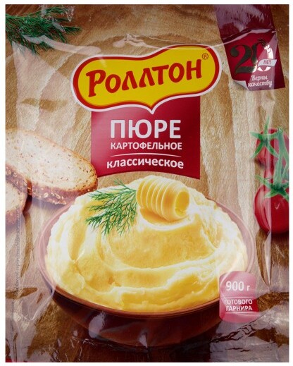 Пюре Роллтон картофельное
