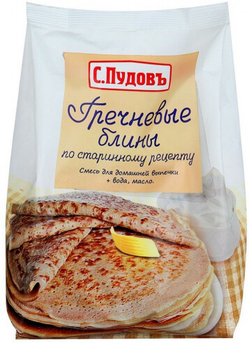 Смесь Блины Гречневые С.Пудовъ 350г