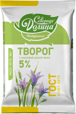Творог мягкий «Северная Долина» 5%, 180 г