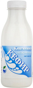 Кефир 430 гр 0,1 % ПЭТ Княгининское молоко