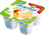 Продукт йогуртный НЕЖНЫЙ паст Легкий 0,1% с соком персика без змж 95г