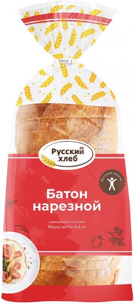 Батон нарезной Русский Хлеб п/п