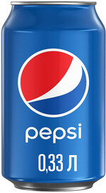 Напиток газированный Pepsi-Cola 0.33 л банка