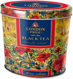 Чай чёрный London Pride, листовой, с имбирем, ж/б, 75 г