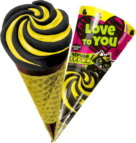 Мороженое сливочное Полярис Love to you груша 8% бзмж 73 г