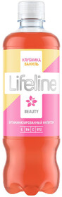 Напиток негазированный  LIFELINE Beauty со вкусом клубники и ванили Фонте Аква 0.5 л пэт Россия