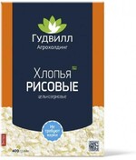 Хлопья рисовые Экстра Гудвилл, 400 гр., картон
