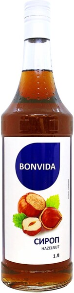 Сироп BONVIDA со вкусом Лесной орех 1л