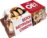 Мороженое ОЕ! Арахисово-карамельный тарт сливочное, без змж, торт, 450г Россия, 450 г