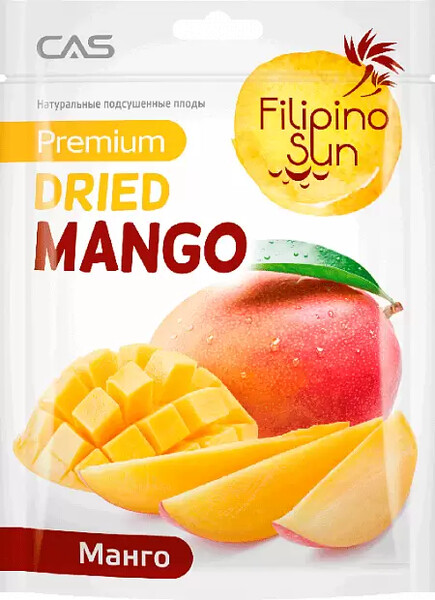 Манго Filipino Sun сушеное 80г