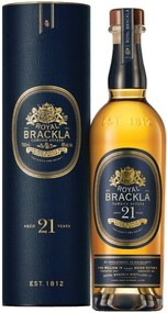Виски Royal Brackla 21 y.o. Highland single malt scotch whisky (gift box) 0.7л