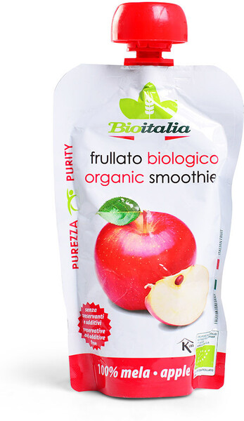 Смузи Bioitalia яблочный 120г дой-пак Италия