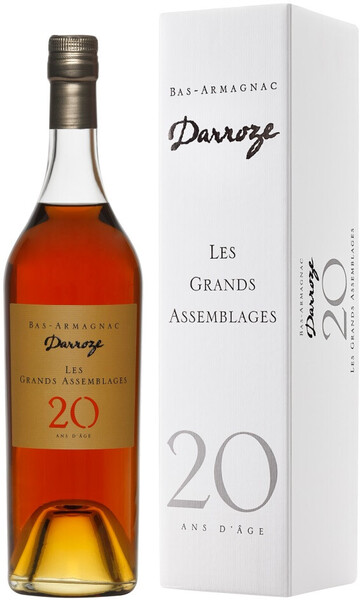 Арманьяк Darroze Les Grands Assemblages 20 Years Old 0.7 л в коробке