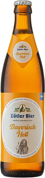 Zotler, Bayerisch Hell, 0.5 л