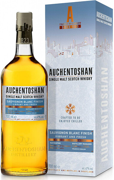 Виски Auchentoshan Sauvignon Blanc Finish 47% 0.7л