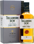 Виски Tullamore D.E.W. Single Malt 14 лет 0,7 л в подарочной упаковке