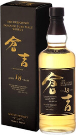 Виски The Kurayoshi Pure Malt 18 Years, gift box 0.7 л