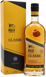 Виски M&H Classic односолодовый в подарочной упаковке, 0.7 л