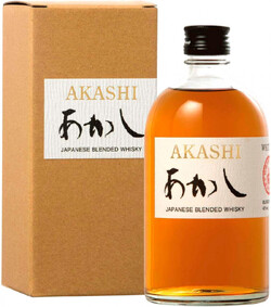 Виски Akashi Blended Whiskey (gift box) 0.5л