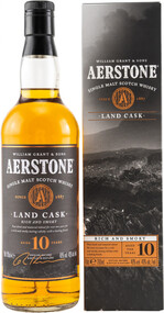 Виски Aerstone Land Cask 10 лет 0,7 л в подарочной упаковке