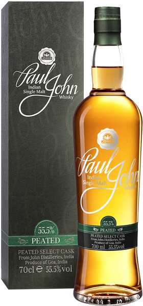 Виски Paul John Peated Select Cask 0.7 л в коробке