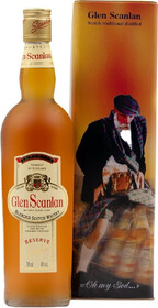 Виски шотландский «Glen Turner Distillery Glen Scanlan» в подарочной упаковке, 0.7 л