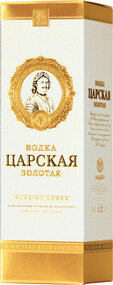 Царская Золотая в подарочной коробке, 0.7 л