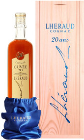 Lheraud Cognac Cuvee 20, wooden box, 0.7 л