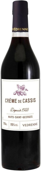 Vedrenne, Creme de Cassis, 0.7 л