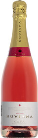 Вино игристое Cava Nuviana Rosado розовое брют 0,75 л